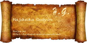 Hajduska Godvin névjegykártya